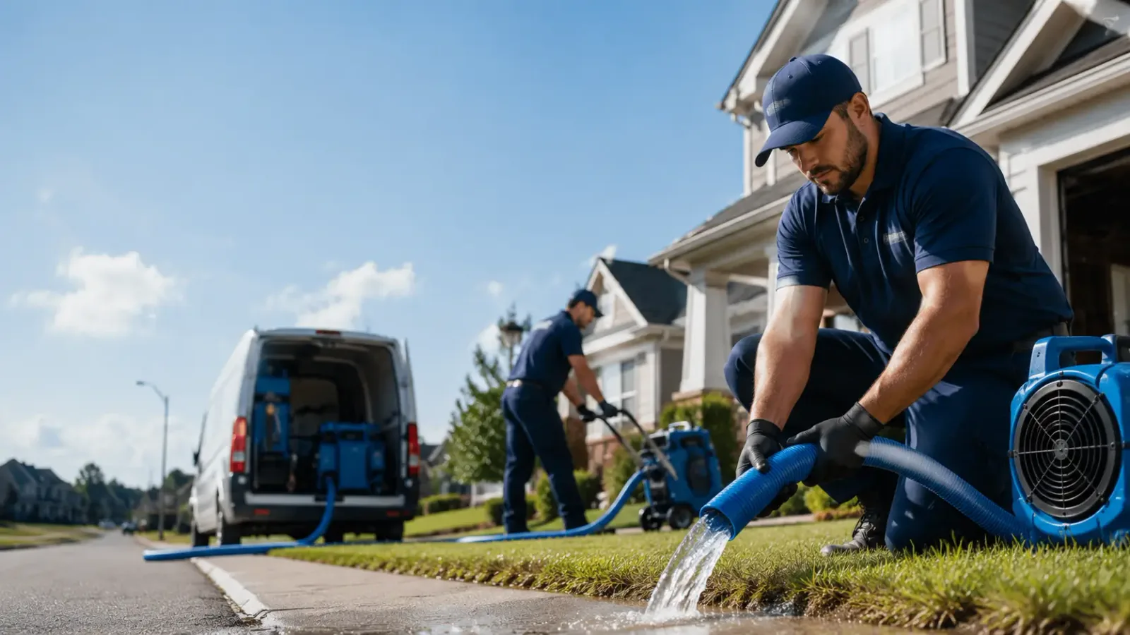 Flood Damage Restoration in Saint Helena, NE